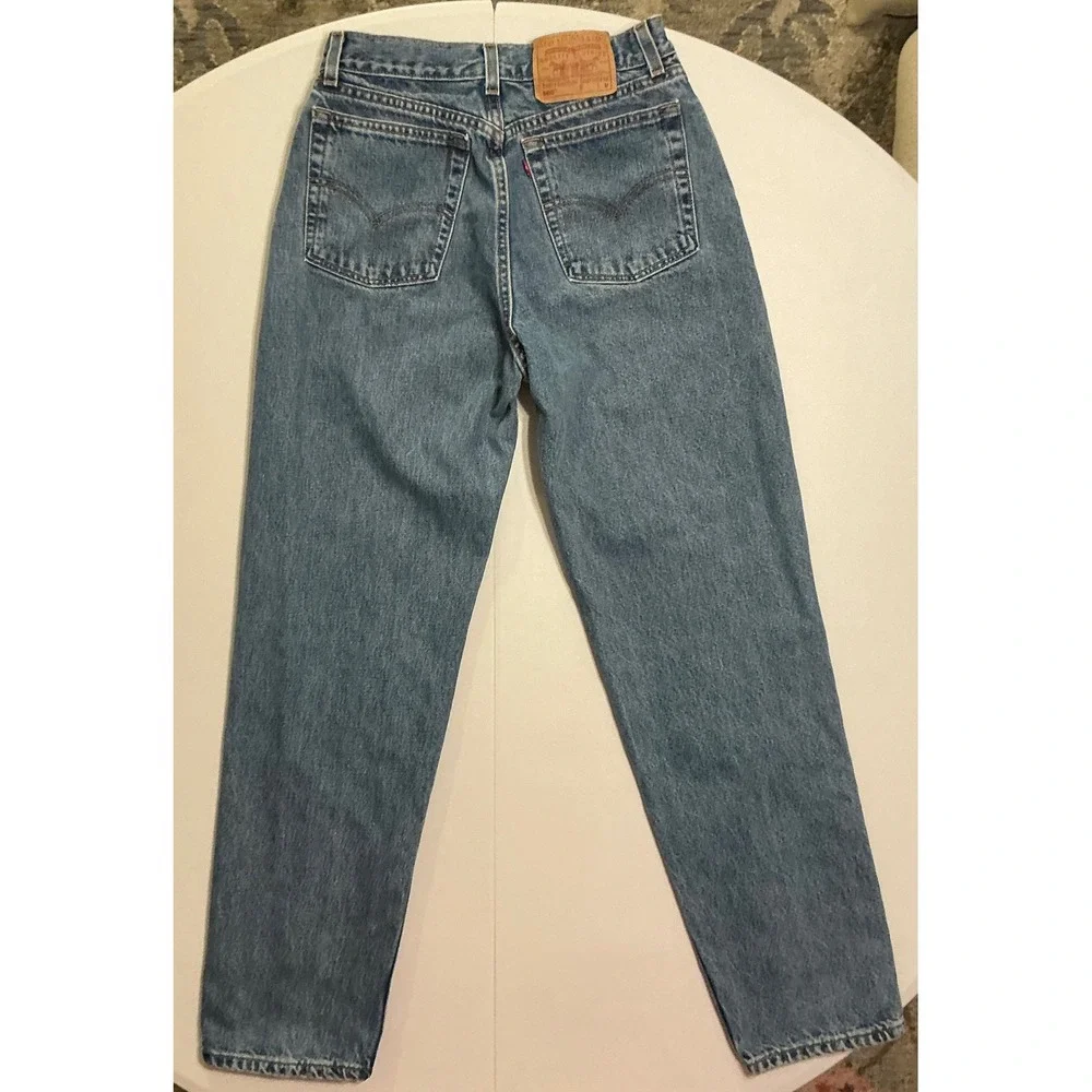 VTG USA Made Levis 560 Mens Blue Jeans Loose Fit Straight Leg‎ 28x31 High Rise